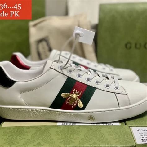 gucci gold bee|gucci ace bee embroidered.